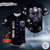 Personalized Trio IDC IDK IDGAF Skull Custom Baseball Jersey