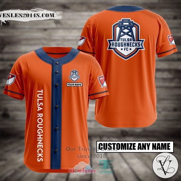 Personalized Tulsa Roughnecks Custom Baseball Jersey