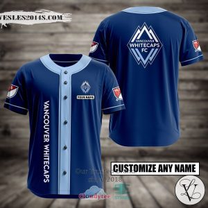 Personalized Vancouver Whitecaps Custom Baseball Jersey