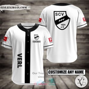 Personalized Verl Custom Baseball Jersey