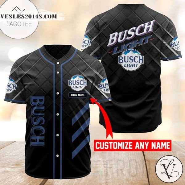 Personalized Vintage Busch Light Baseball Jersey