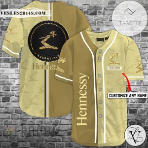 Personalized Vintage Hennessy Baseball Jersey