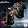 Personalized Warrior Skull King Viking Custom Baseball Jersey