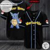Personalized Wartortle Baseball Jersey – Black