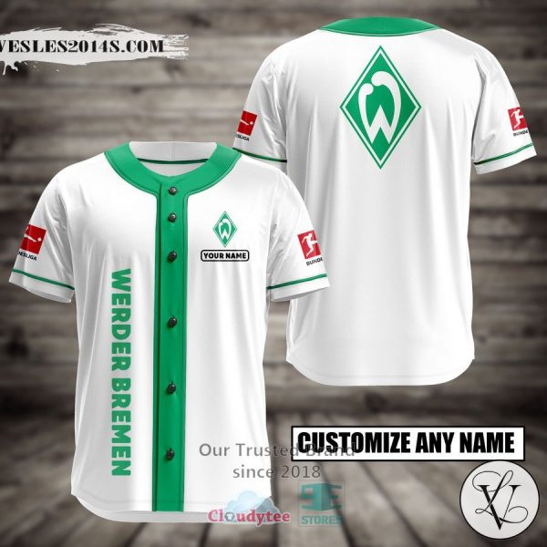 Personalized Werder Bremen Custom Baseball Jersey