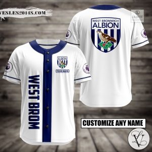 Personalized West Bromwich Albion F.C. Baseball Jersey