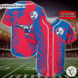 Personalized Western Bulldogs AFL Baseball Jersey Shirt