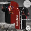 Personalized White Logo Captain Morgan Baseball Jersey