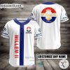 Personalized Willem II Custom Baseball Jersey
