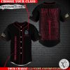 Personalized World of Warcraft Death Knight Class Baseball Jersey Shirt