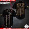 Personalized World of Warcraft Warrior Class Baseball Jersey Shirt