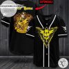 Personalized Zapdos House Instinct Baseball Jersey – Black