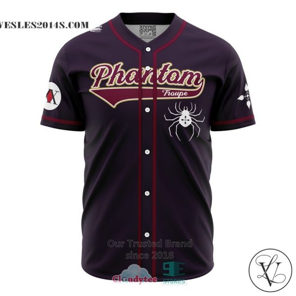 Phantom Troupe Chrollo Hunter X Hunter Baseball Jersey