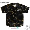 Phase One black Baseball Jersey