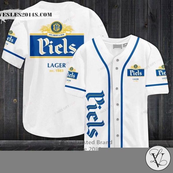 Piels Beer Baseball Jersey
