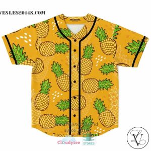 Pineapple Rick Wubba Lubba Dub Dub Baseball Jersey