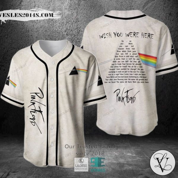 Pink Floyd Wish You Were Here Baseball Jersey
