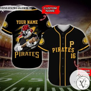 Pittsburgh Pirates Baseball Jersey MLB Custom Name And Number