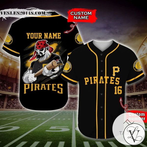 Pittsburgh Pirates Baseball Jersey MLB Custom Name And Number