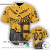 Pittsburgh Pirates Blood Personalized Baseball Jersey