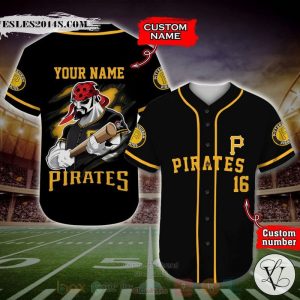 Pittsburgh Pirates MLB Personalized Baseball Jersey