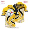 Pittsburgh Steelers NFL Hawaii Shirt Tropical Pattern Graphic This Summer Gift For Fan NFL