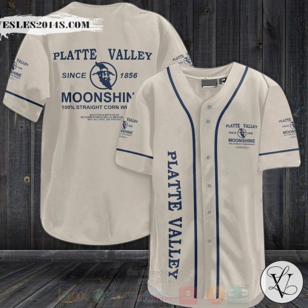 Platte Valley Baseball Jersey Shirt