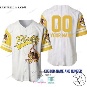 Pluto Personalized Baseball Jersey Shirt