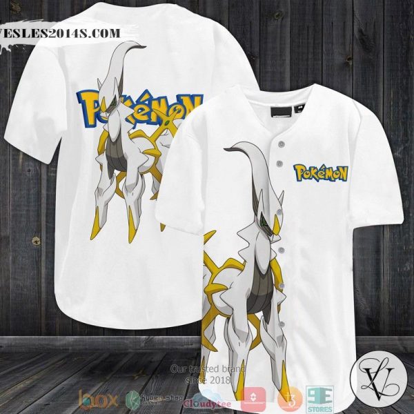 Pokemon Arceus Baseball Jersey