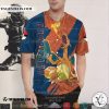 Pokemon Charizard Baseball Jersey