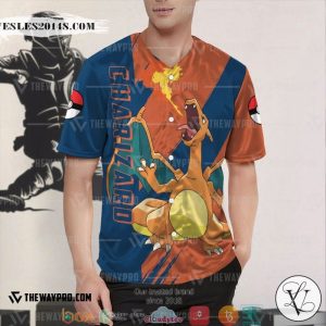 Pokemon Charizard Baseball Jersey