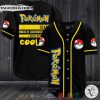 Pokemon Dad like as regular Dad except way cooler Baseball jersey