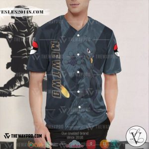 Pokemon Dark Mewtwo Baseball Jersey