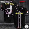 Pokemon Mewtwo Personalized Baseball Jersey