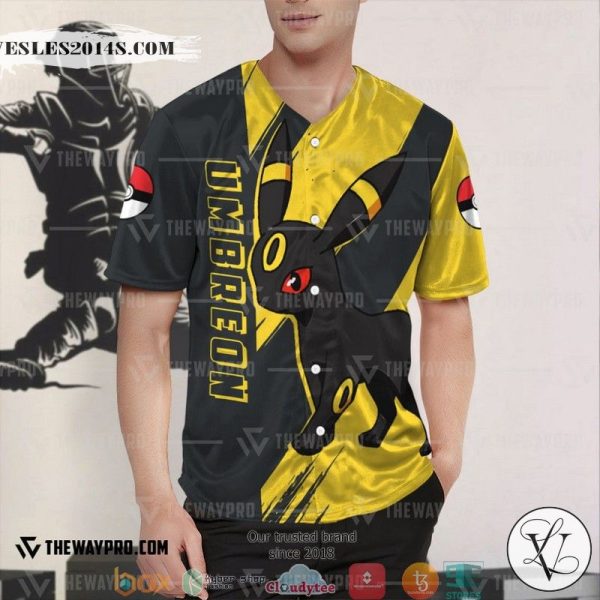 Pokemon Umbreon Baseball Jersey