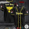 Pokemon Zapdos Personalized Baseball Jersey