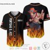Portgas D Ace One Piece Baseball Jersey Shirt