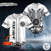 Ravens of God Odin Viking Tattoo Custom Baseball Jersey