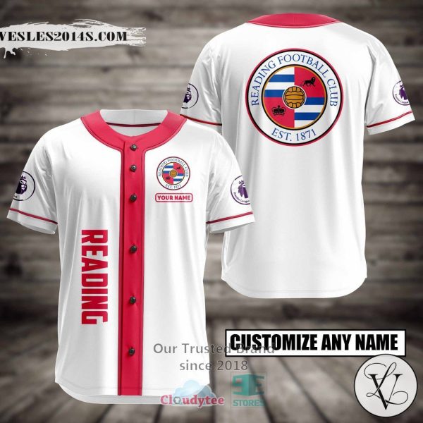 Reading F.C. Custom Name Baseball Jersey Shirt