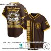 Real Women Love Baseball Smart Women Love The San Diego Padres Dark Brown Baseball Jersey