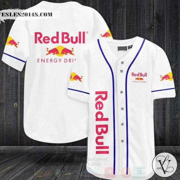 Red Bull Baseball Jersey Shirt