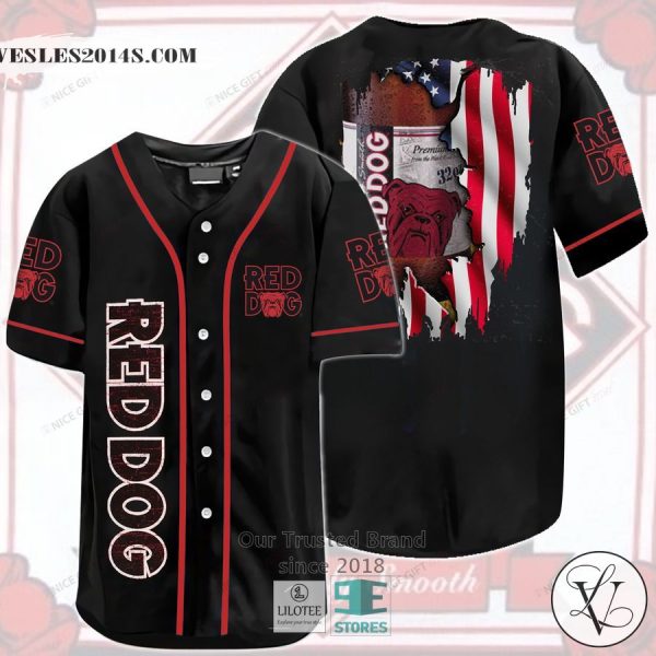 Red Dog Baseball Jersey