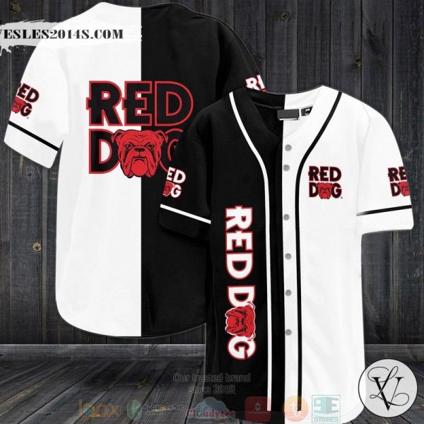 Red Dog Baseball Jersey tPj