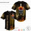 Remy Martin XO Flame Skull Baseball Jersey