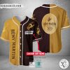 Remy Martin Your Name Black yellow Baseball Jersey