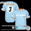 Ricciardo 3 McLaren Light Blue Baseball Jersey