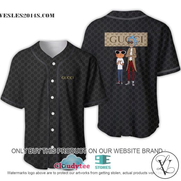 Rick and Morty Baseball Jersey Shirt