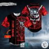 Rock Roll Hand Vegvisir Skull Custom Baseball Jersey