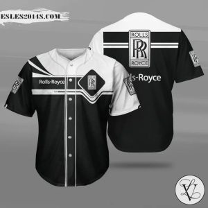 Rolls Royce 3d Baseball Jersey