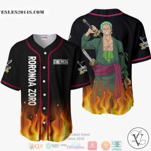 Roronoa Zoro One Piece Baseball Jersey Shirt